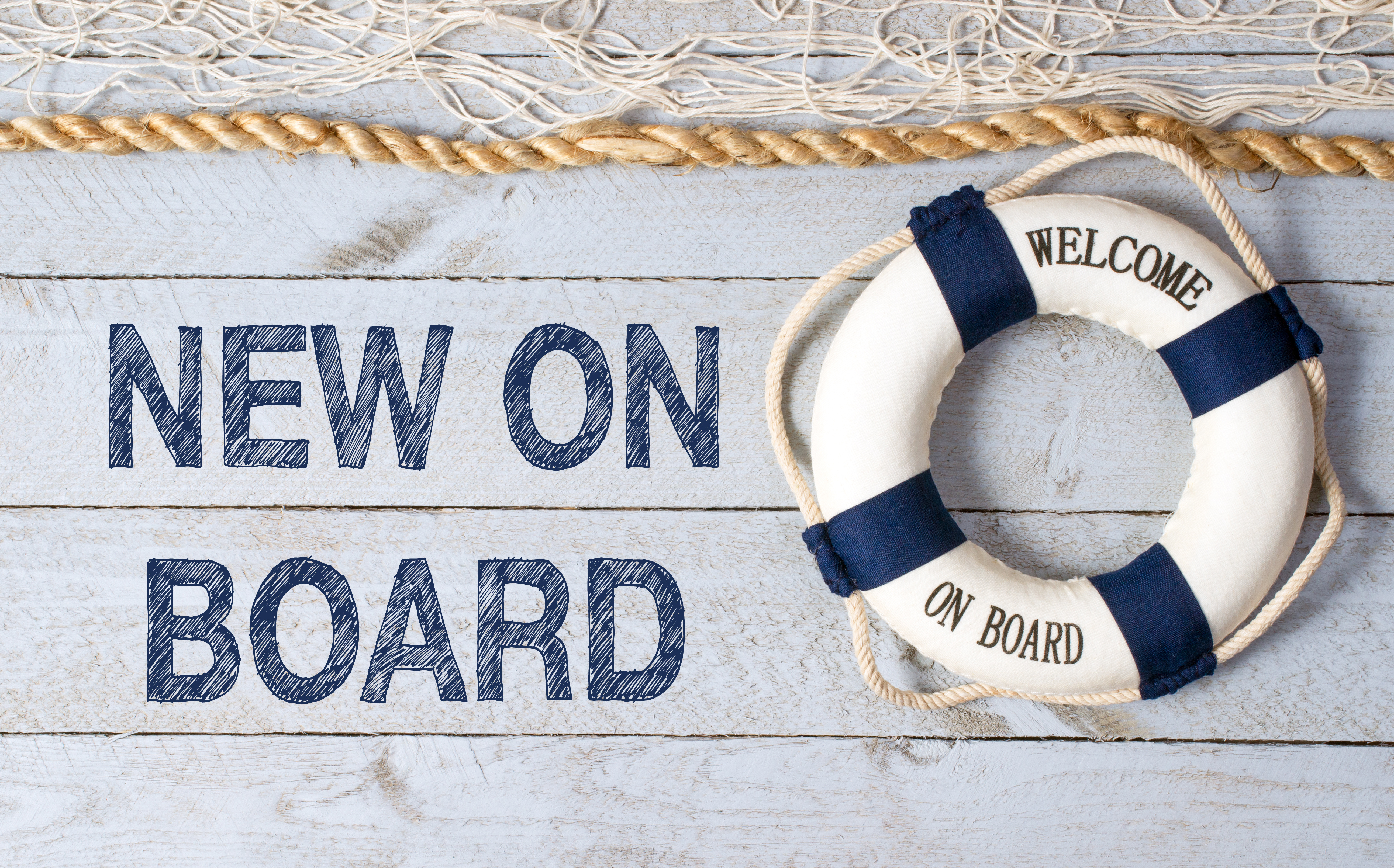 New on Board - Welcome