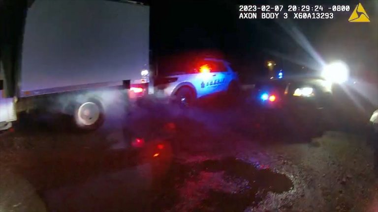 Driver Of Stolen Box Truck Repeatedly Rams Two Patrol Cars Pierce County Sheriff S Department