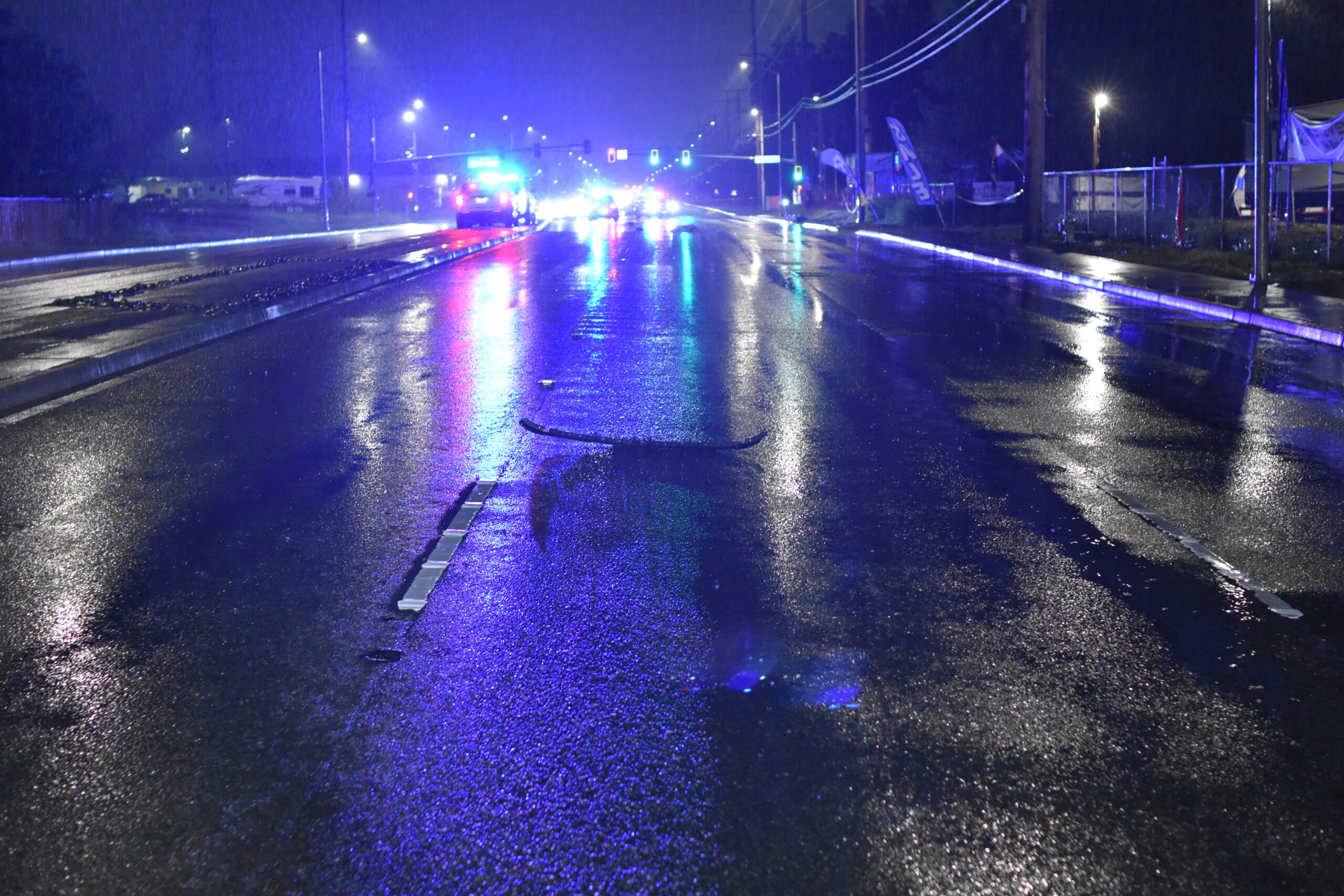 Investigators searching for vehicle involved in fatal collision